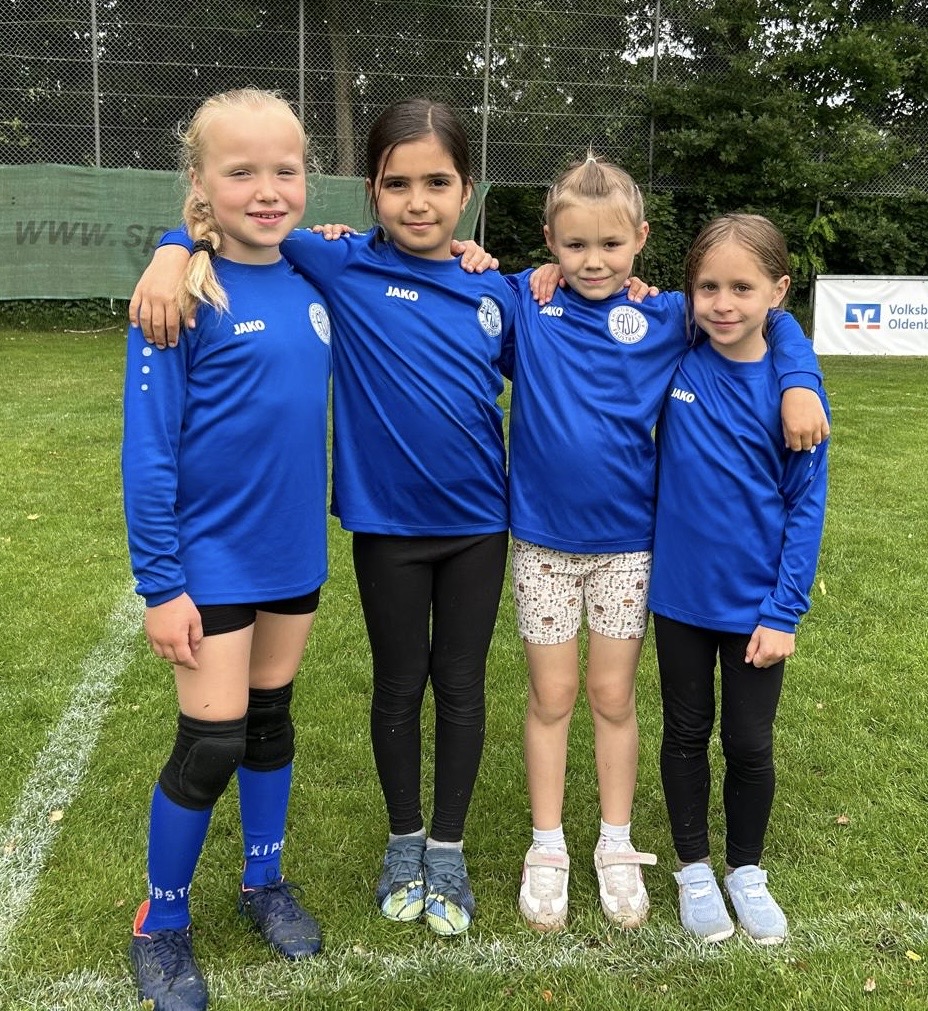 7.6.25: Unsere wU8 beim Spieltag in Ahlhorn.