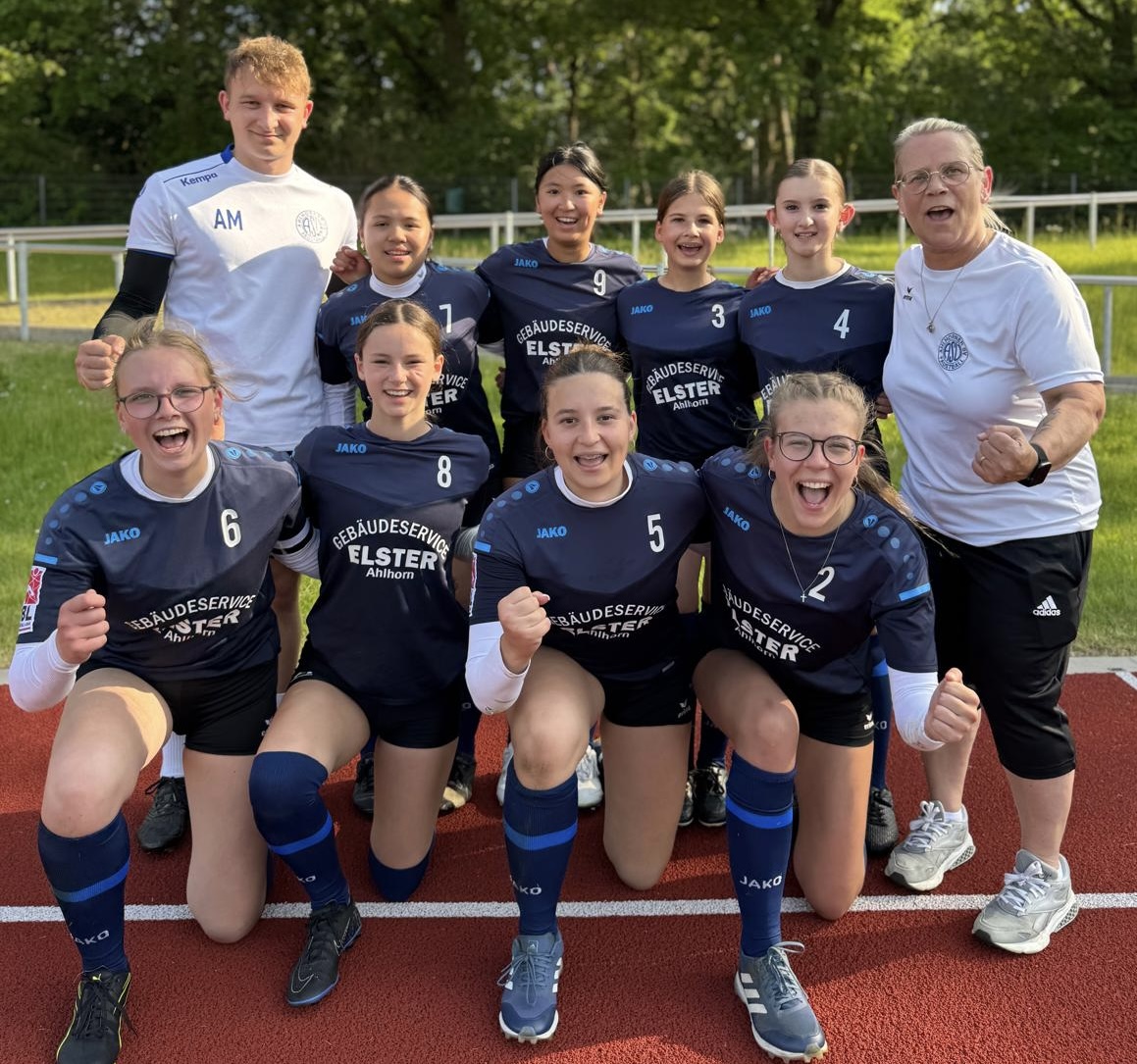 13.06.25: Bezirksmeister der wU18 in Ahlhorn - unsere Mädchen.