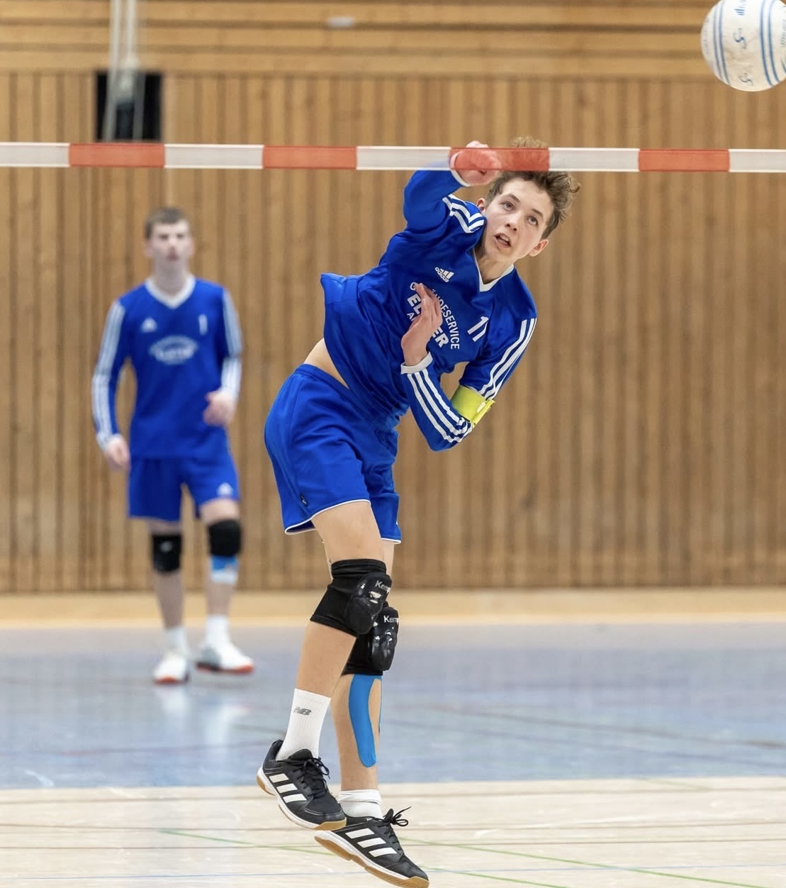 15.03.26: Jonathan beim Angriff - DM der mU14 in Stuttgart (Foto: Uwe Spille)