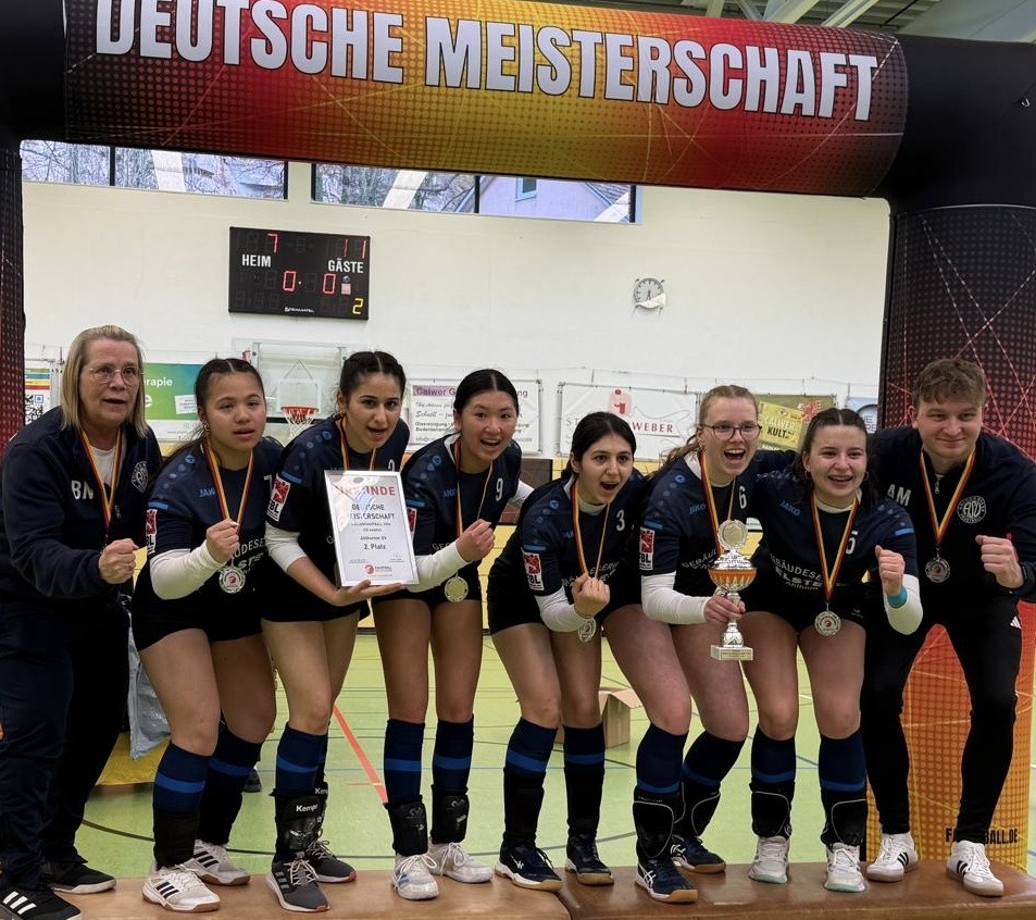 22.03.26: Deutscher Vizemeister - unsere weibliche U18 in Calw.