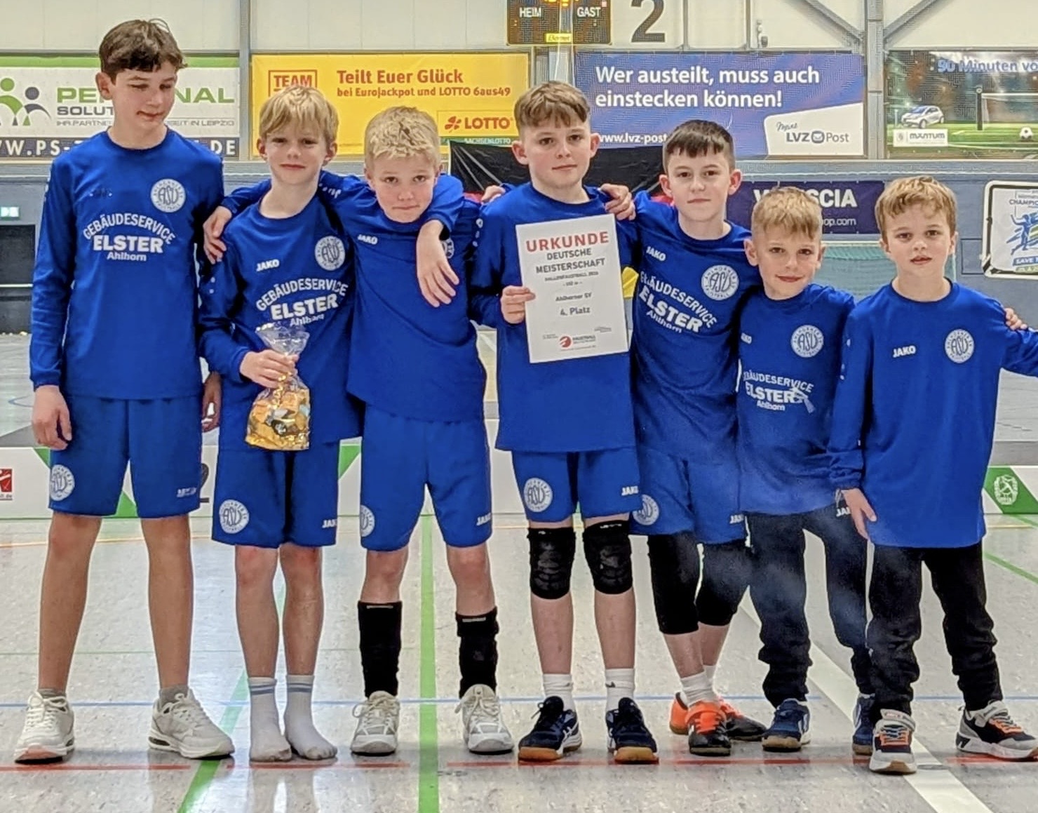 12.04.26: Vierter Platz bei der DM der mU12 in Leipzig - unsere Jungs!