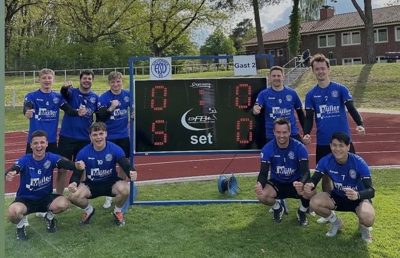 02.05.26: Sieg zum Saisonauftakt der 1. Liga der Männer gegen den MTV Wangersen in Ahlhorn.