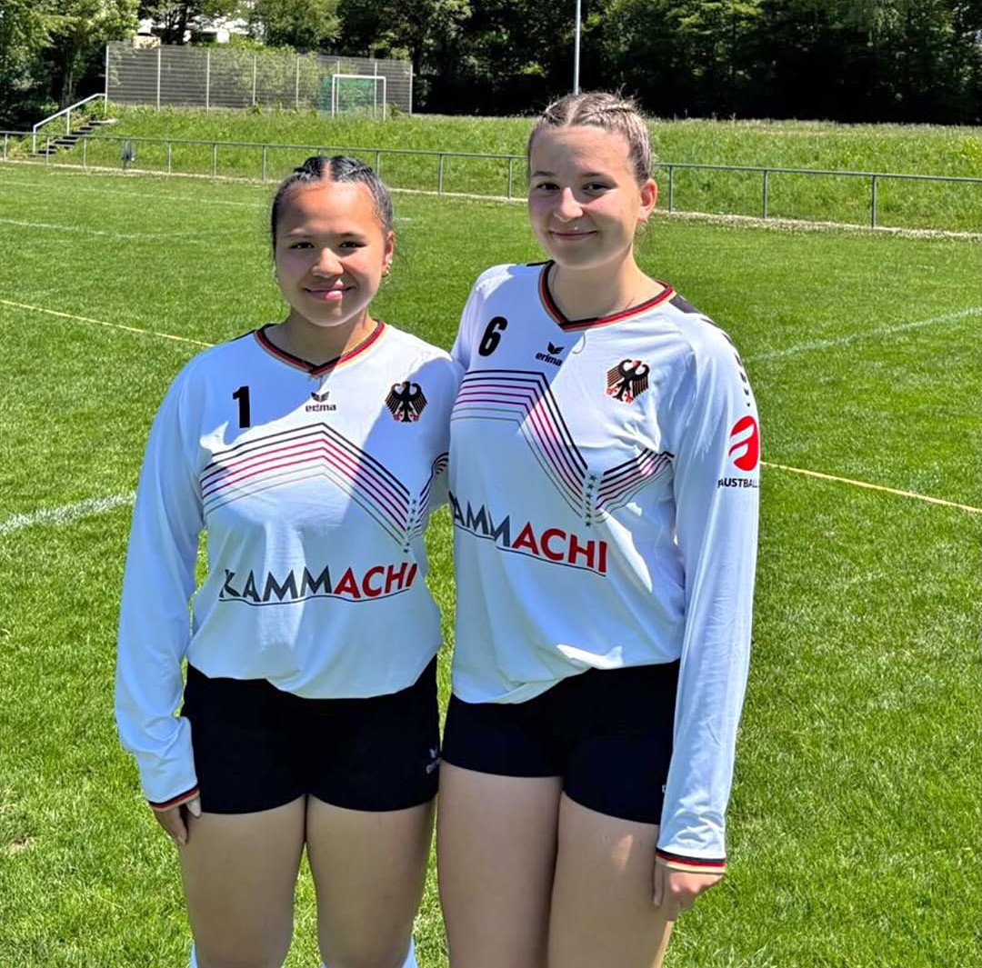 07.06.26: Beim Nationallehrgang der weiblichen U18 schafften Sophia Macht und Thuong Nguyen den Sprung in das deutsche Nationalteam und spielen nun vom 24.-26. Juli im schweizerischen Reiden um die Weltmeisterschaft!!!!