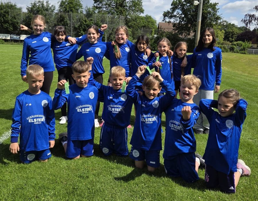 13.06.26: Die Ahlhorner Teams beim U8 Spieltag in Ahlhorn...