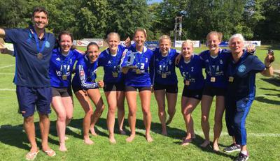 08. Juli 2018 - Schneverdingen: Bronzemedaille für unsere Frauen beim EFA 2018 Fistball Women`s Champions Cup in Schneverdingen !